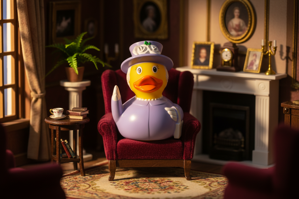 English queen duck