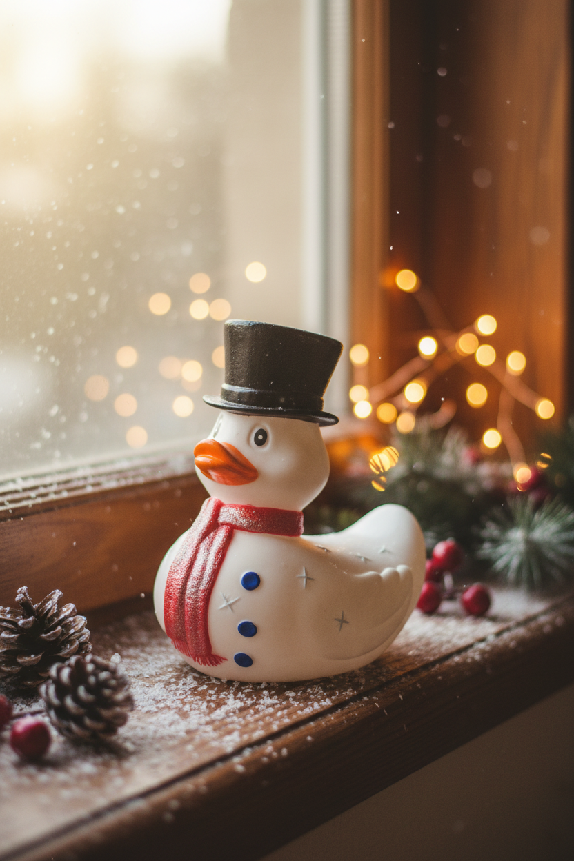 Canard Bonhomme de Neige