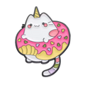 Einhorn-Katzen-Donut-Anstecknadel
