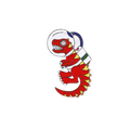 Dinosaurus Astronaut Speld