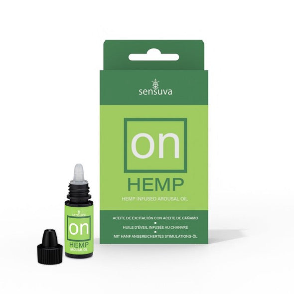 sensuva on arousal oil for her hemp oil infused 5 ml