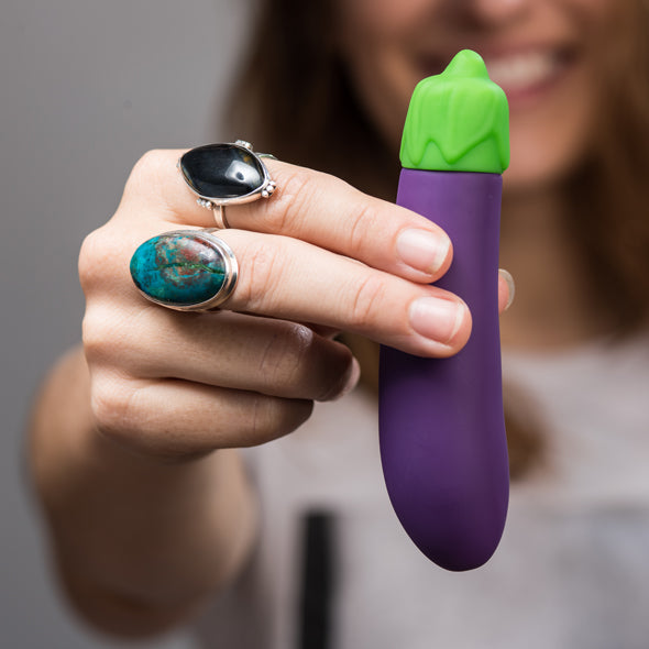 Eggplant Emojibator Vibrator
