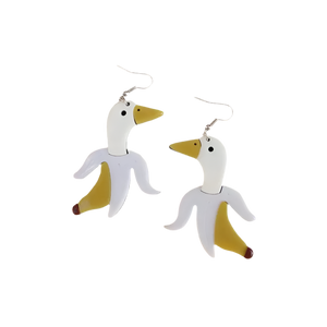 Enten-Ohrringe Banane