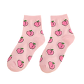 Roze perzik sokken