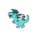 Bibliofiele T-Rex-speld