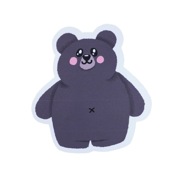 Black bear sticker
