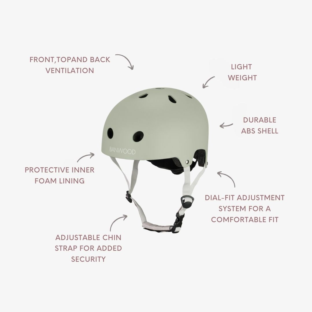 Casque Enfant Eco - Olive