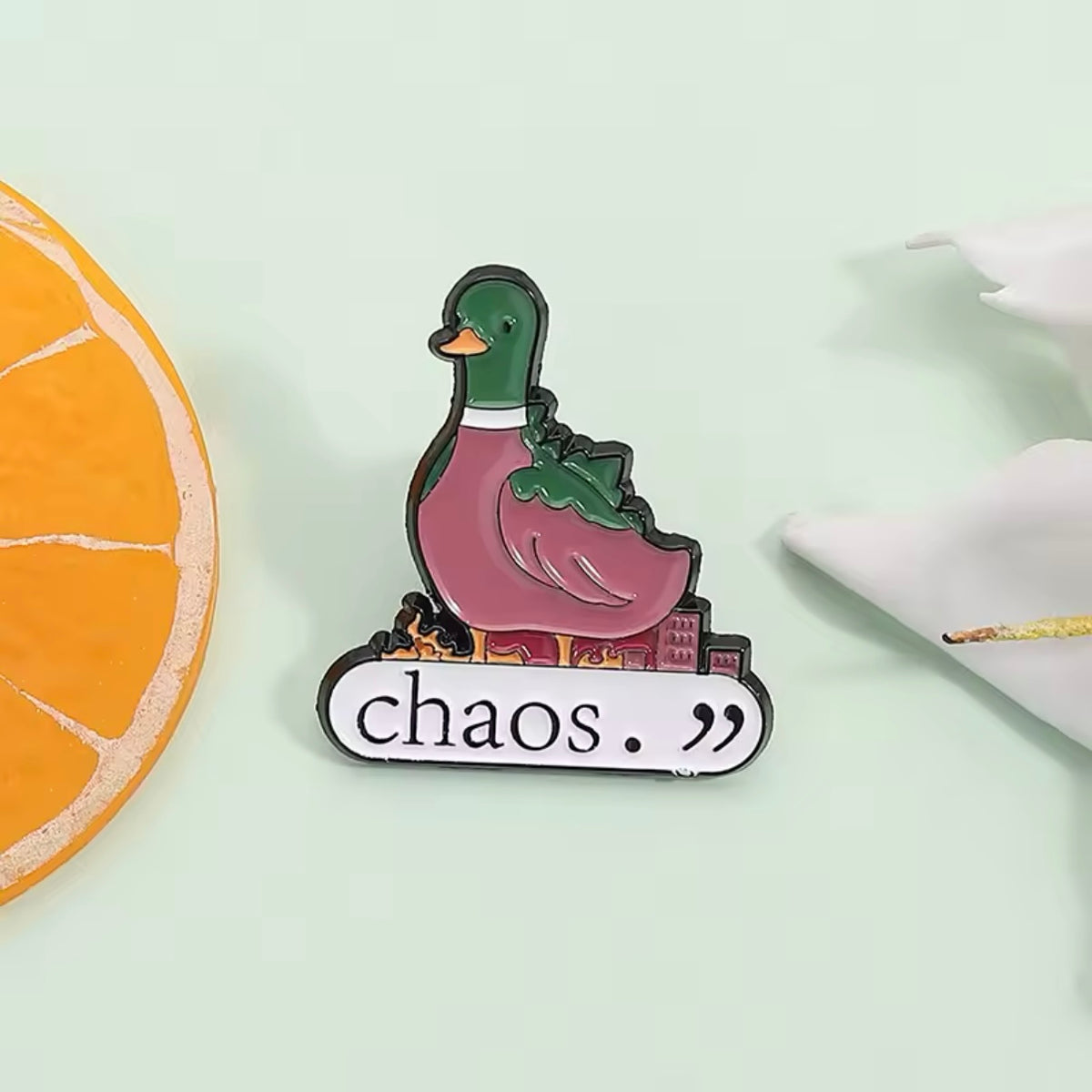Chaos Mallard Duck Pin.''
