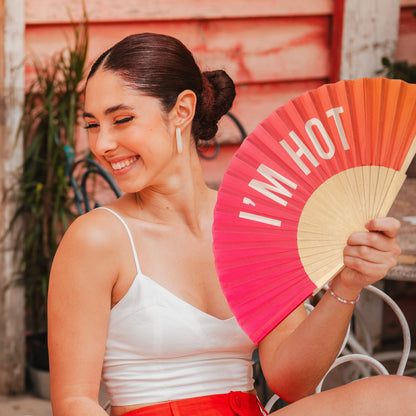 Éventail « I'm hot » Dégradé – Fisura – vue 2