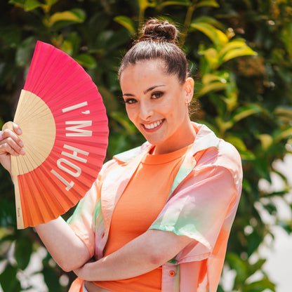 Éventail « I'm hot » Dégradé – Fisura – vue 4