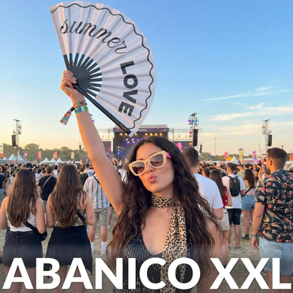 Éventail Xxl « Summer love » – Fisura – vue 2