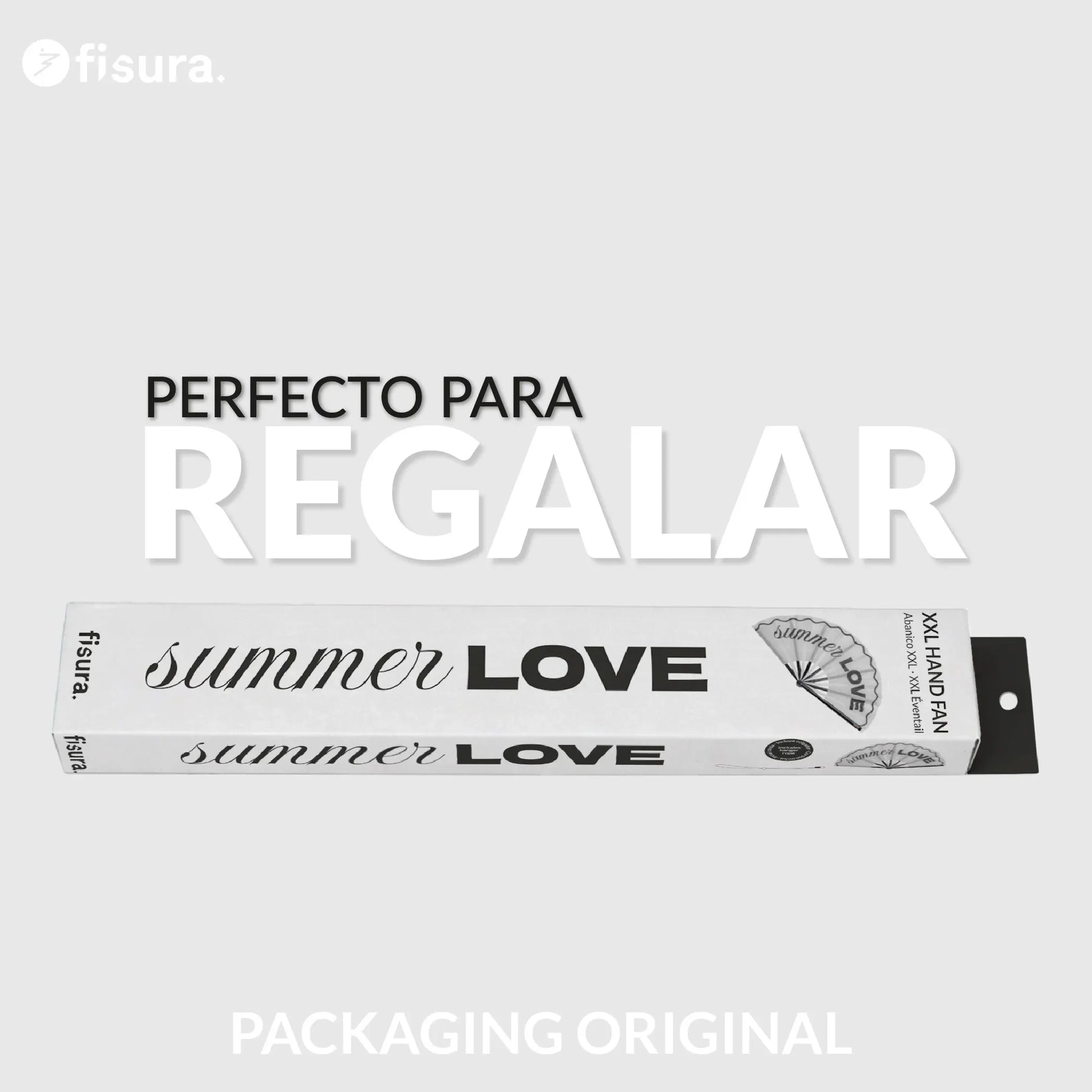 Éventail Xxl « Summer love » – Fisura – vue 6