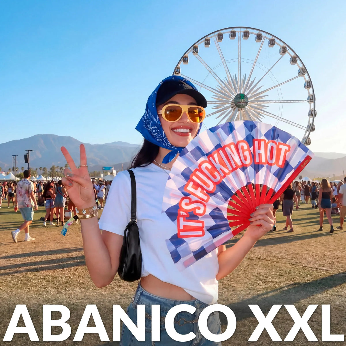 XXL fan "It's fucking hot"