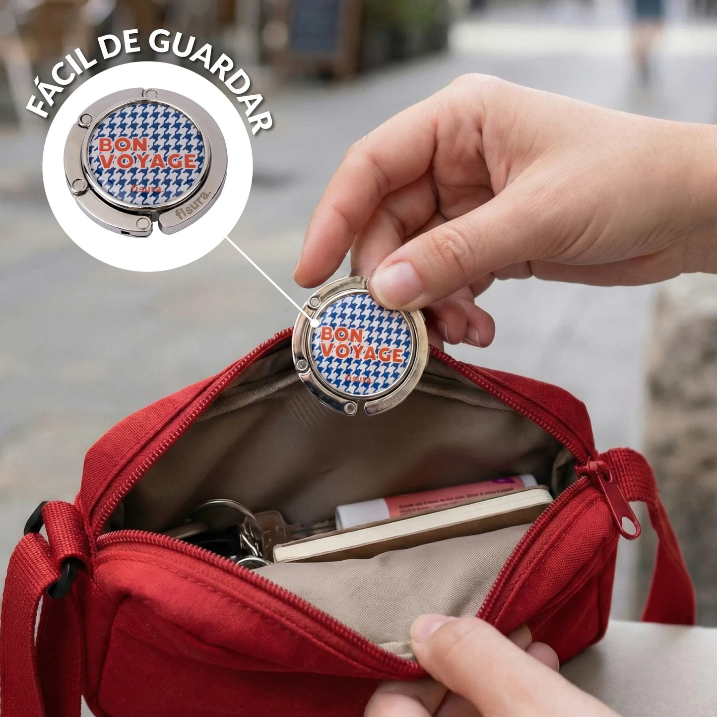 Porte-Sac « Bon voyage » – Fisura – vue 3