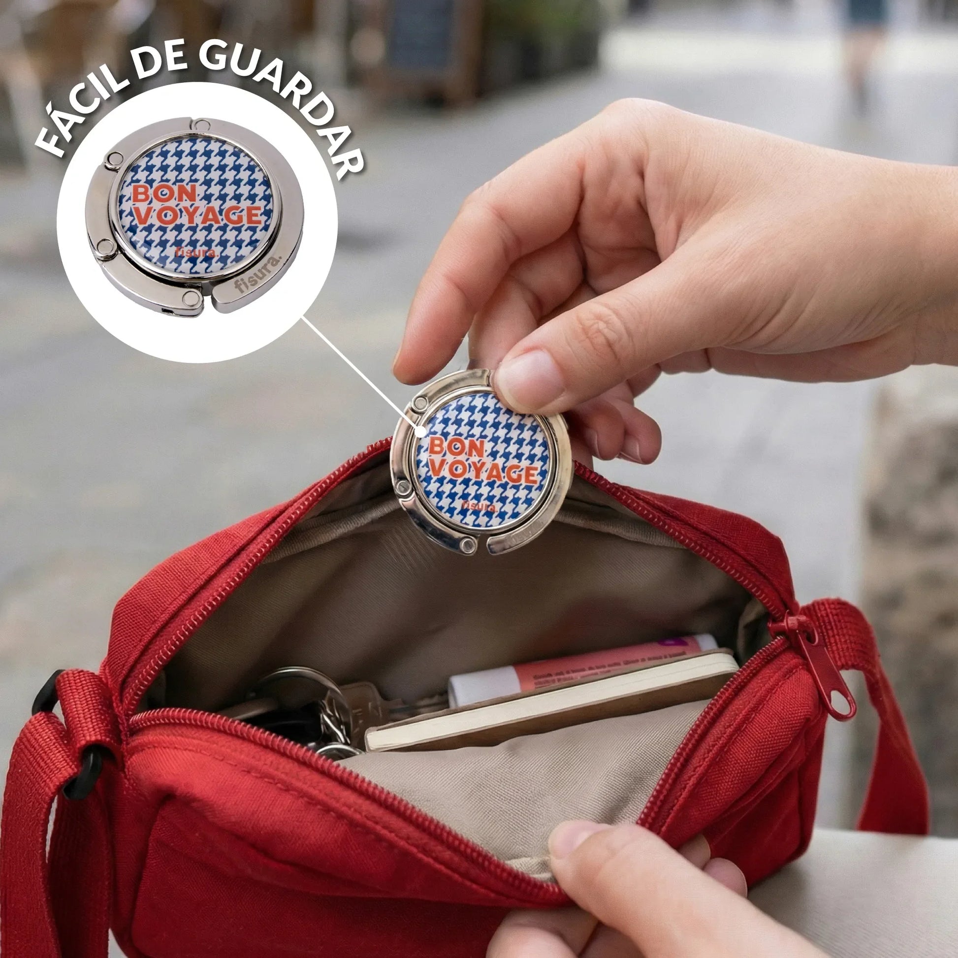 Porte-Sac « Bon voyage » – Fisura – vue 3