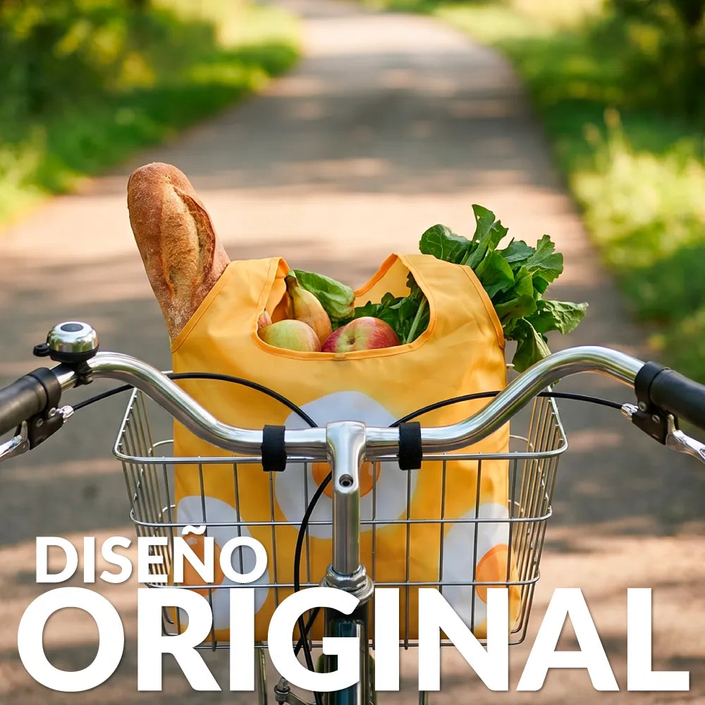 Sac de Courses Pliable Œufs – Fisura – vue 3