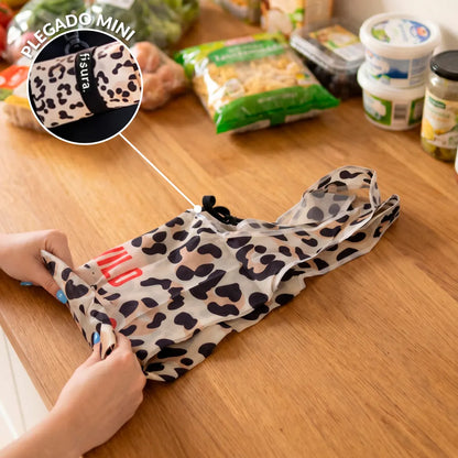 Sac de Courses Pliable « My wild shopping bag » – Fisura – vue 6