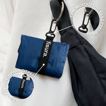 Sac de Courses Pliable « Don’t forget champagne, flowers, cheese » – Fisura – vue 4