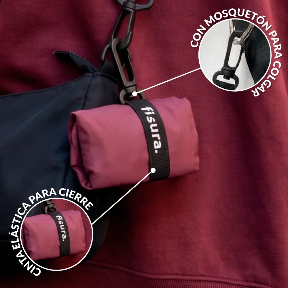 Sac de Courses Pliable « Totally essential stuff obviously » – Fisura – vue 4