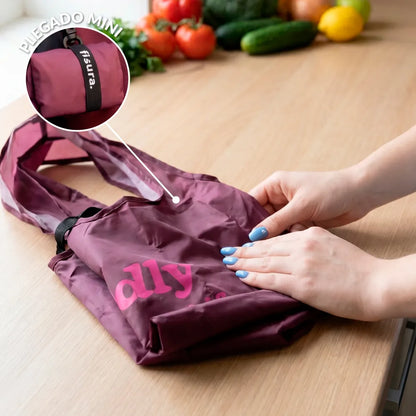 Sac de Courses Pliable « Totally essential stuff obviously » – Fisura – vue 6