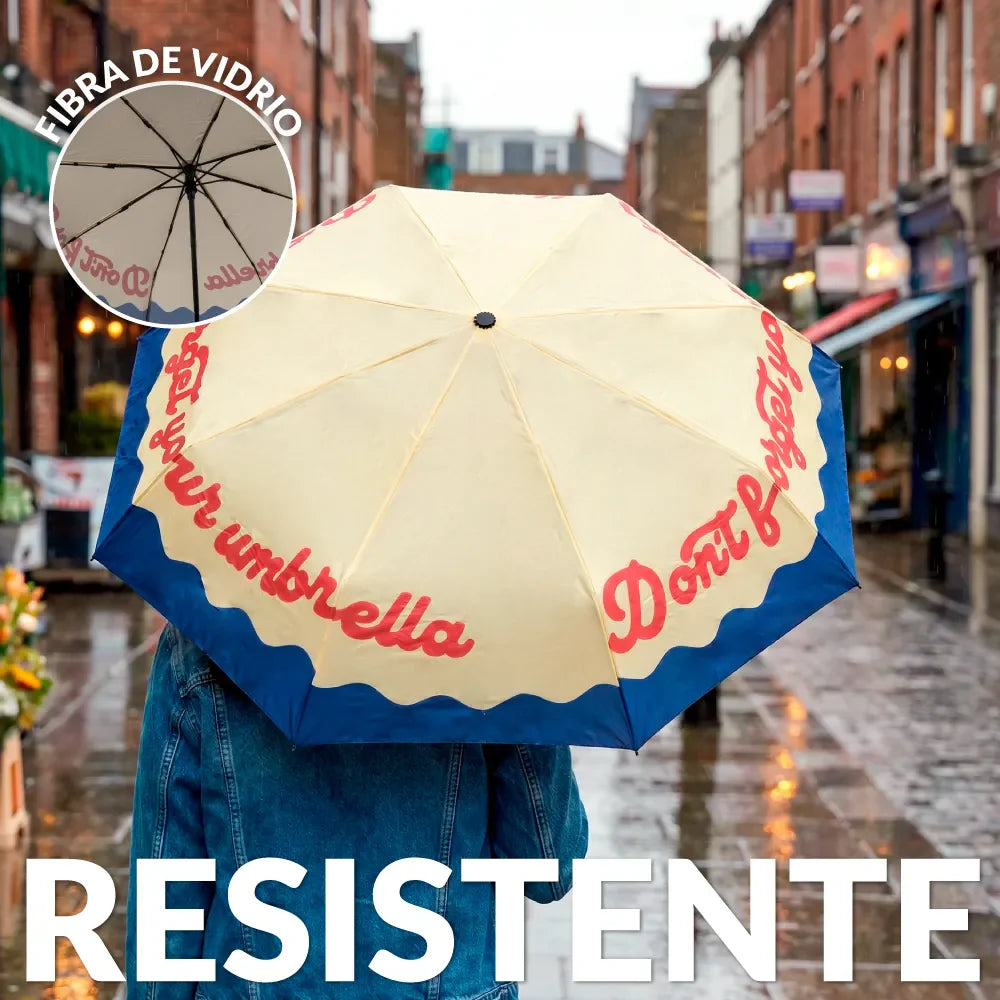 Parapluie Pliable « Don’t forget your umbrella » – Fisura – vue 3