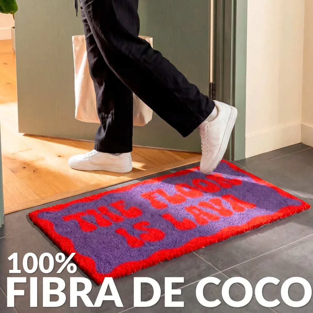 Paillasson « The floor is lava » – Fisura – vue 4
