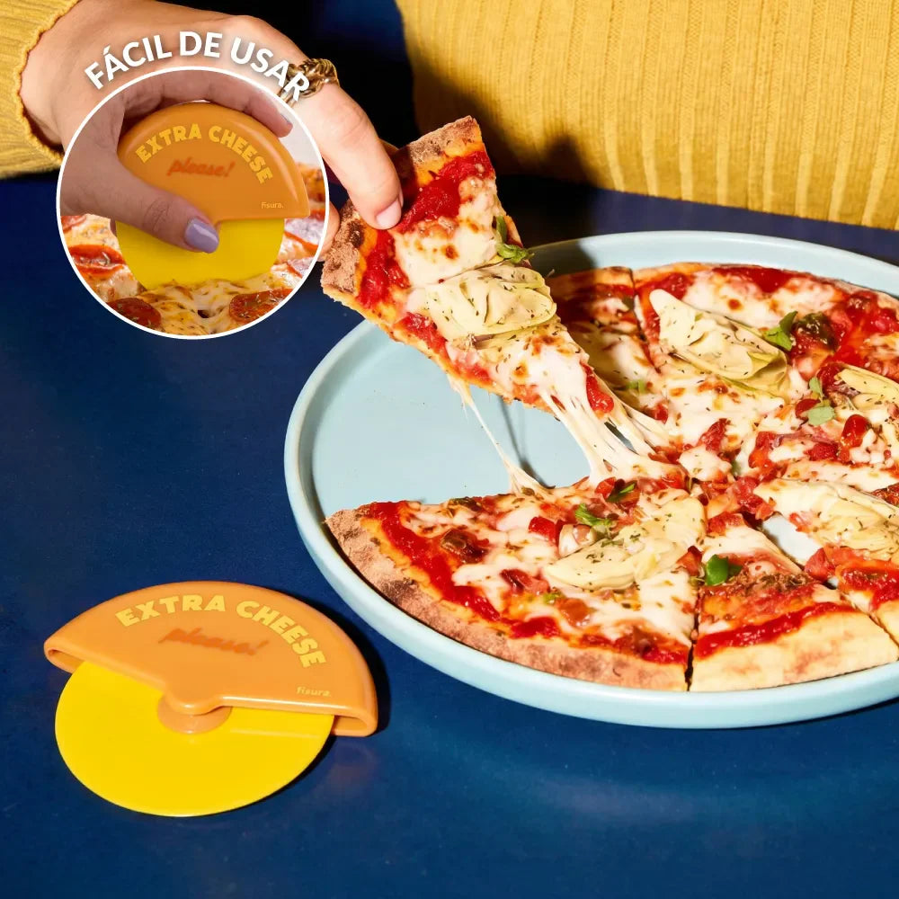 Coupe-Pizza « Extra cheese, please »