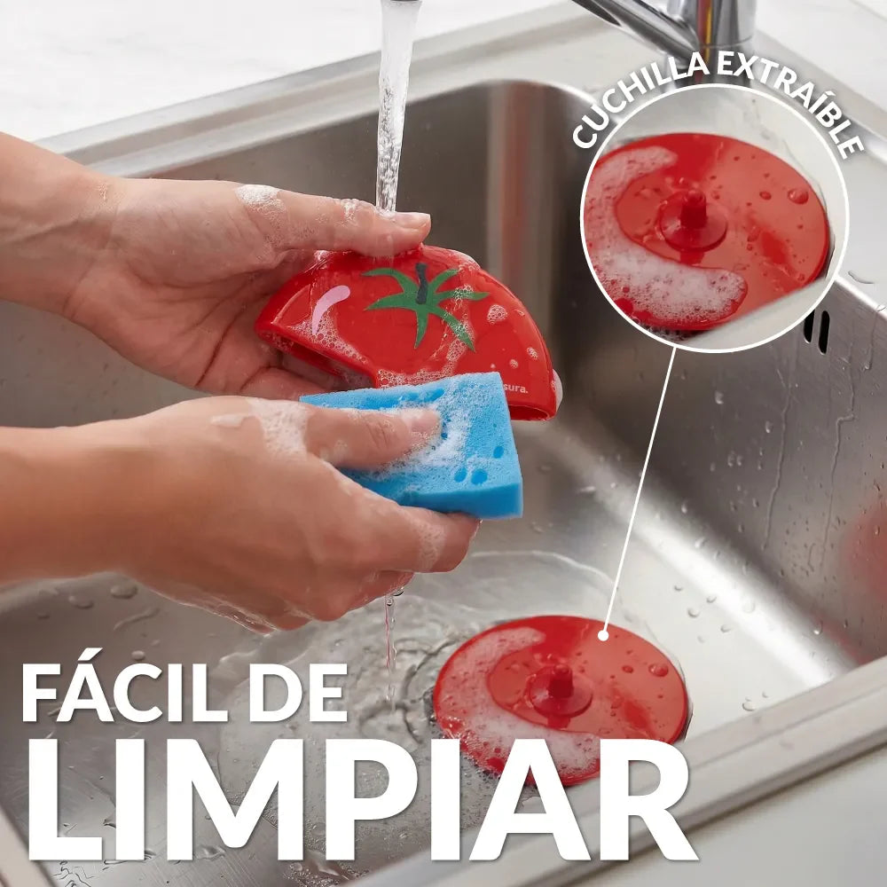 Coupe-Pizza Tomate – Fisura – vue 5