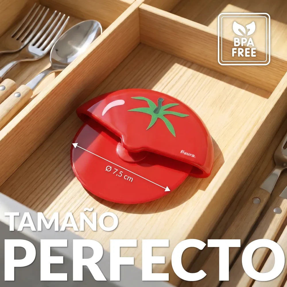 Coupe-Pizza Tomate – Fisura – vue 6