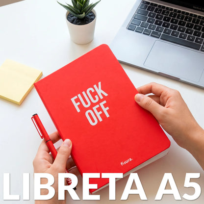 Carnet A5 « Fuck off » – Fisura – vue 4