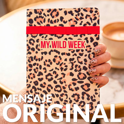 Carnet A5 « My wild week » – Fisura – vue 2