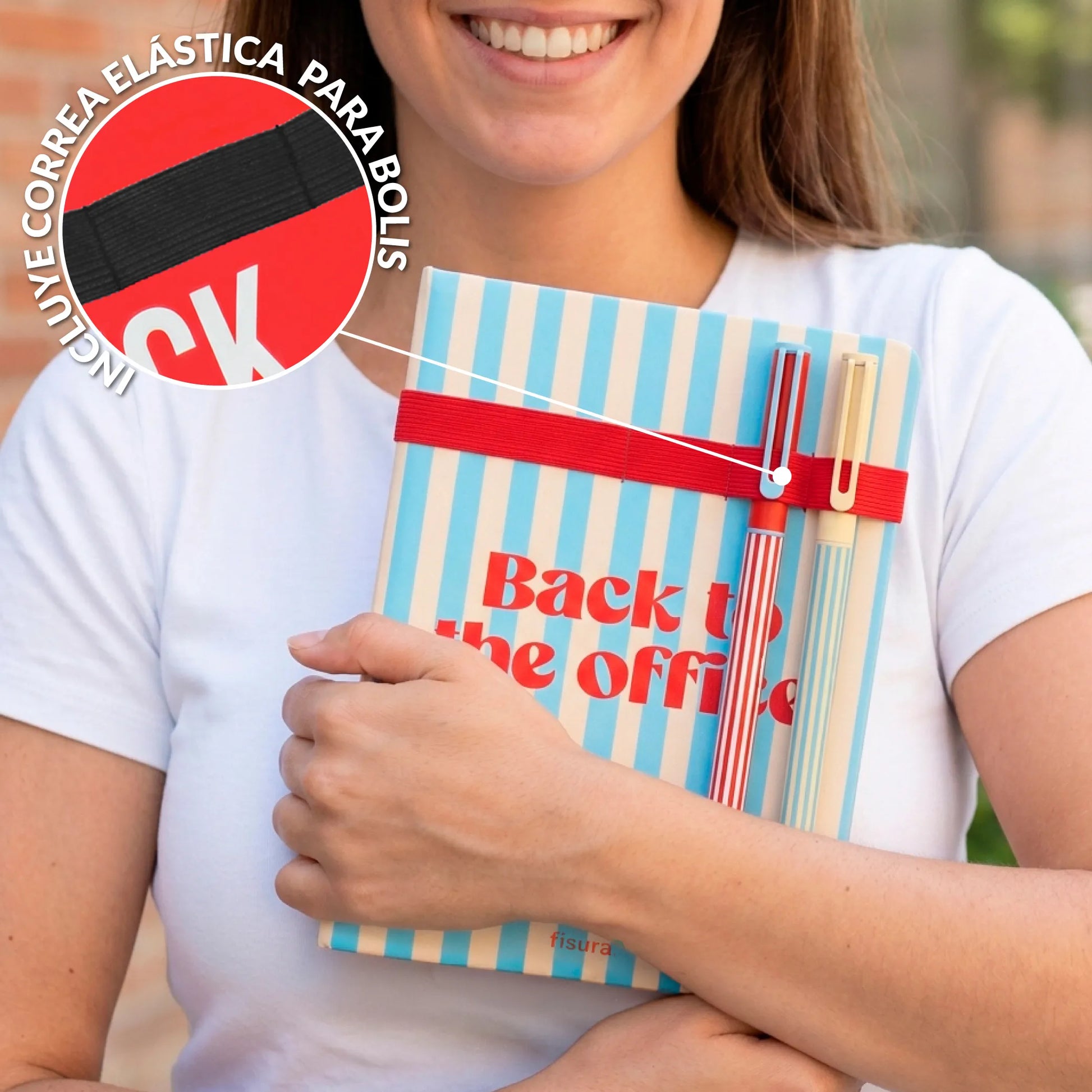 Carnet A5 « Back to the office » – Fisura – vue 3