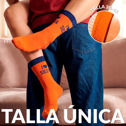Chaussettes Unisexes « I love siesta » – Fisura – vue 4
