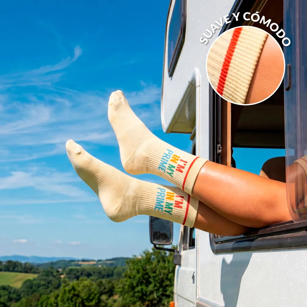 Chaussettes Unisexes « In my prime » – Fisura – vue 3