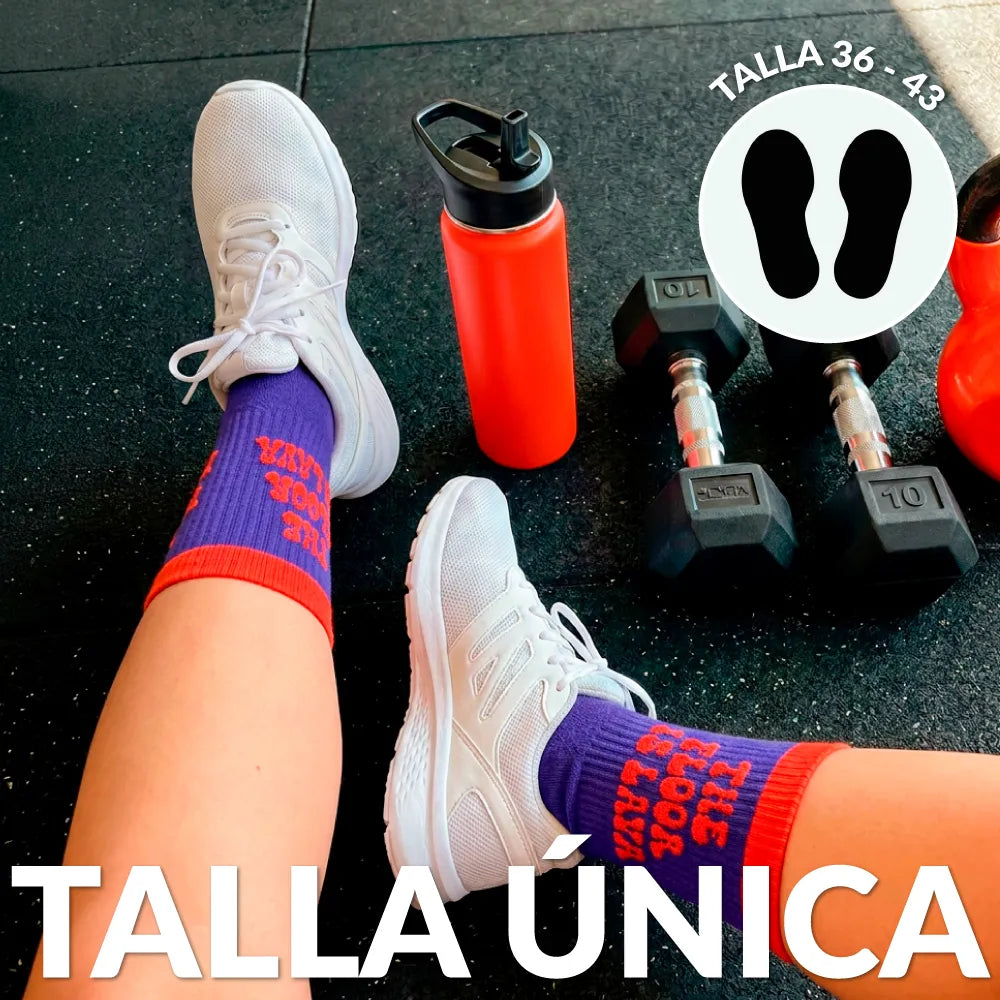Chaussettes Unisexes « The floor is lava » – Fisura – vue 4