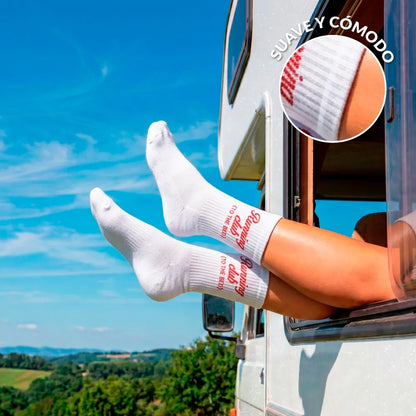 Chaussettes Unisexes « Running club to the bed » – Fisura – vue 3