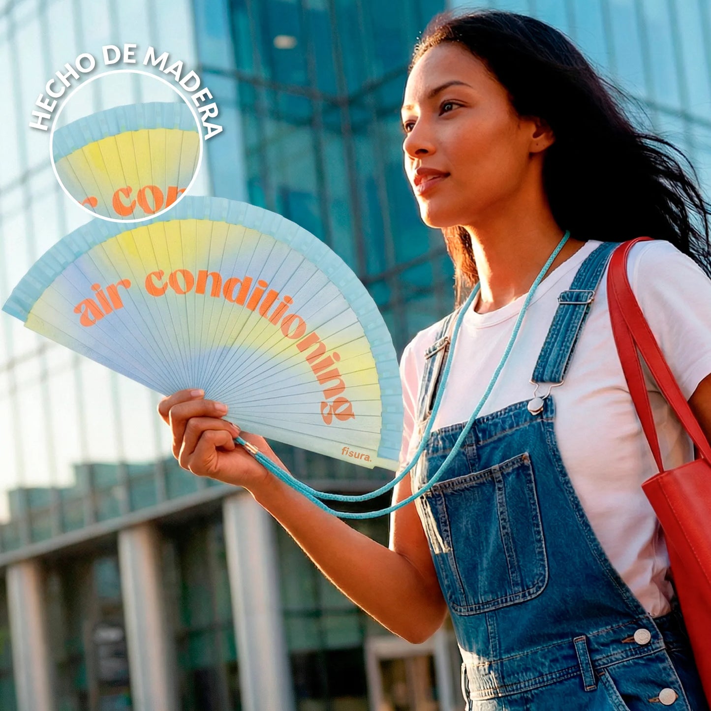 Éventail Imprimé « Air conditioning » – Fisura – vue 4