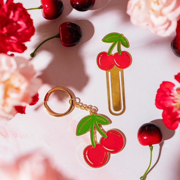Cherry Keychain