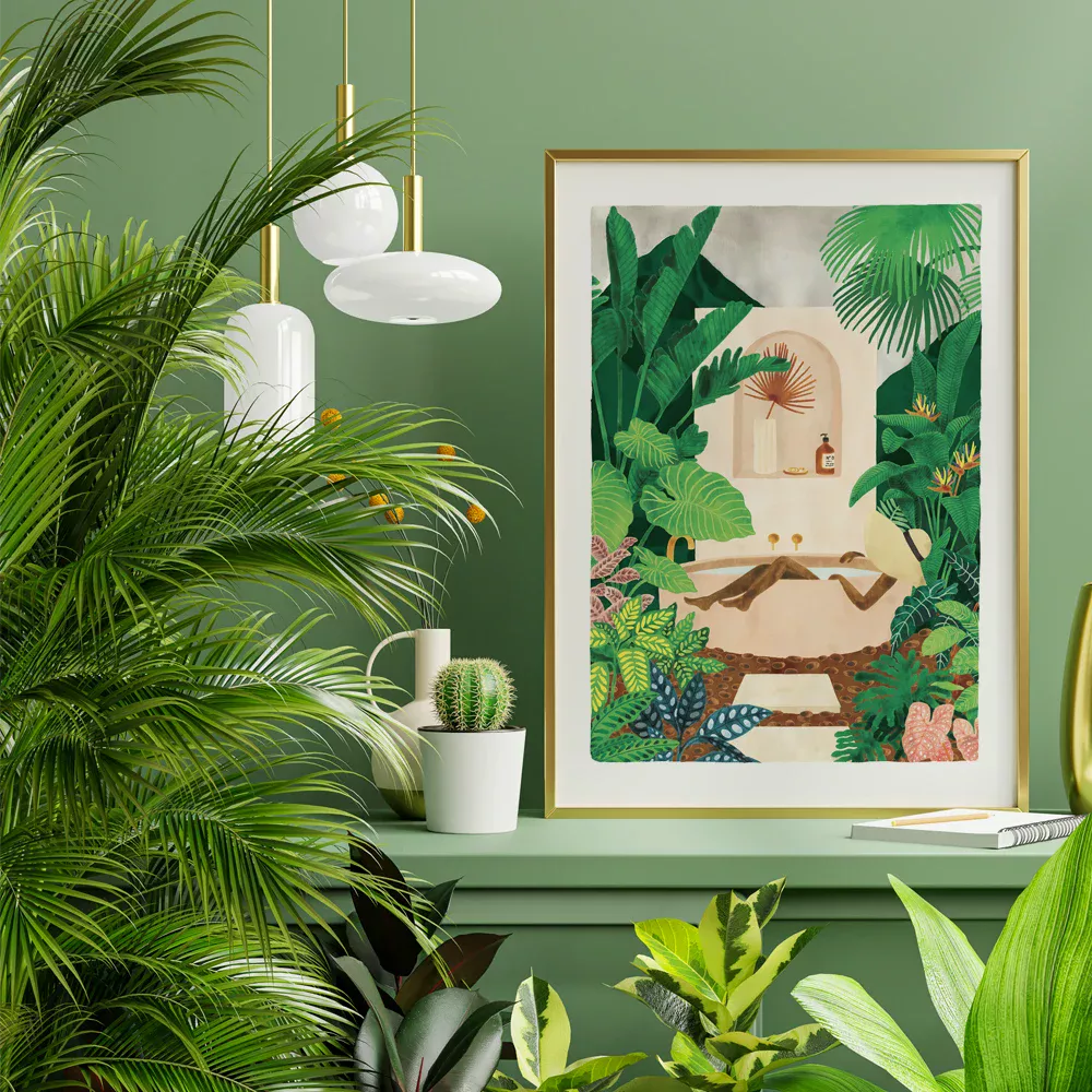 Exotic Bathtub - Poster
