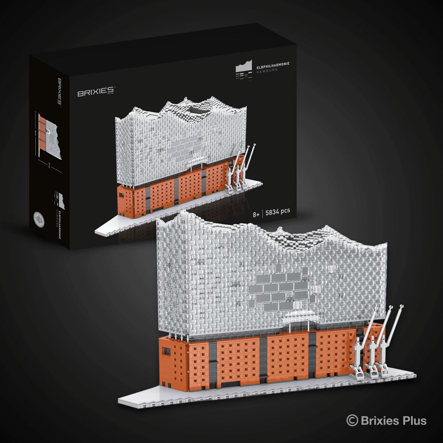 BRIXIES Plus Luxury Limited Edition 2017 pieces worldwide - Elbphilharmonie