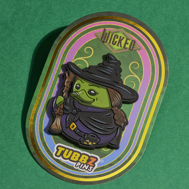 TUBBZ Wicked Elphaba – rubberen pin