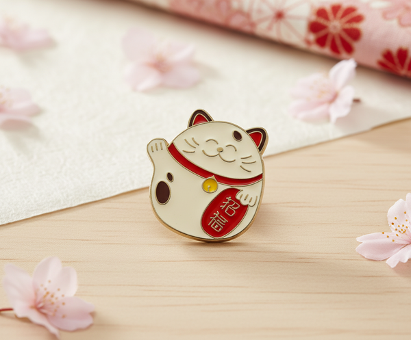 Lucky Cat Pin