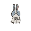 Pin’s Lapin Docteur
