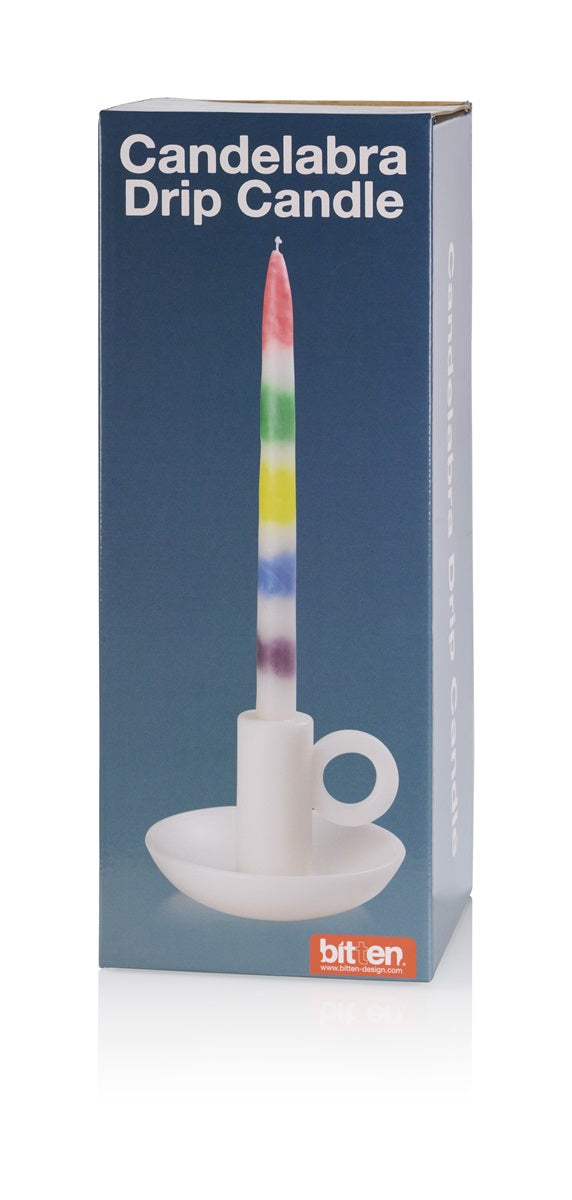 bougie candelabre goutte a goutte bitten