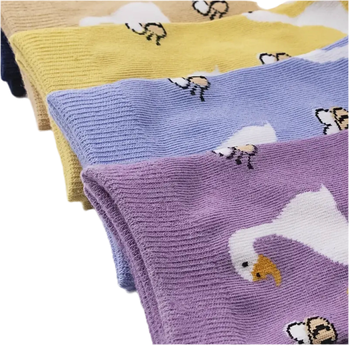 Ducks and Bees Socks