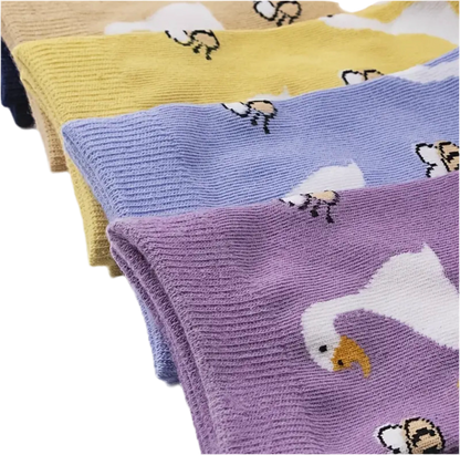 Ducks and Bees Socks