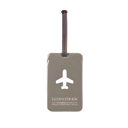 rechthoekig bagagelabel 