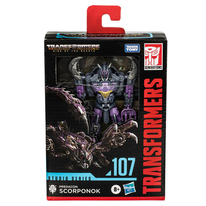 Transformers Generations Studio Series Deluxe 107 Predacon Scorponok