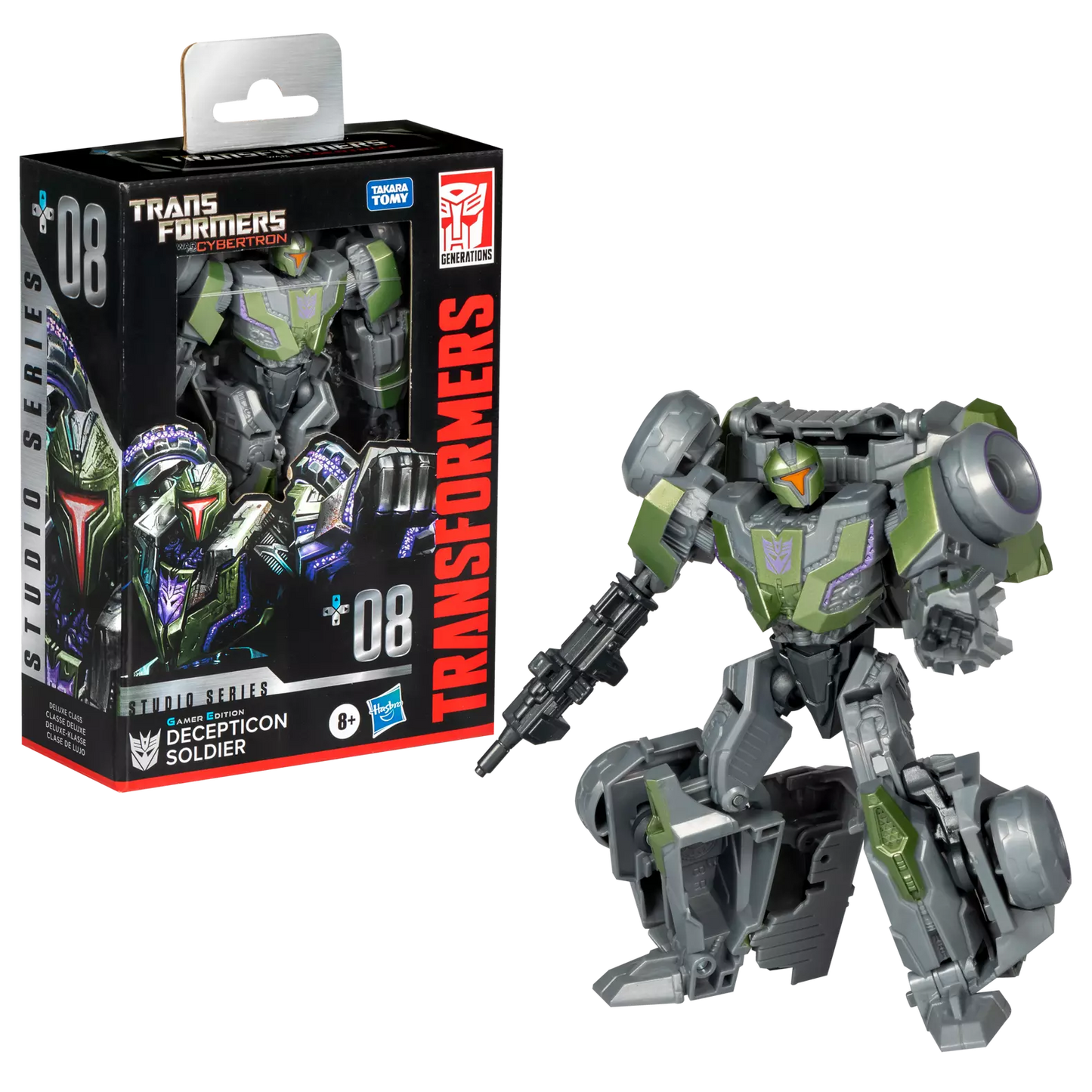 Transformers Generations Studio Series Deluxe 08 Decepticon Trooper