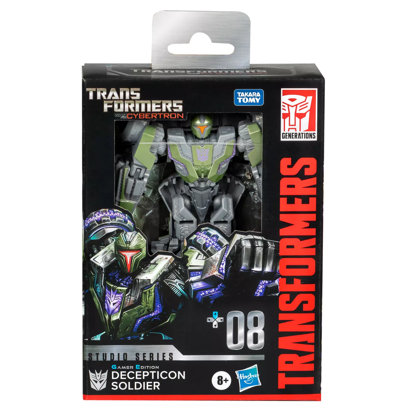 Transformers Generations Studio Series Deluxe 08 Decepticon Trooper